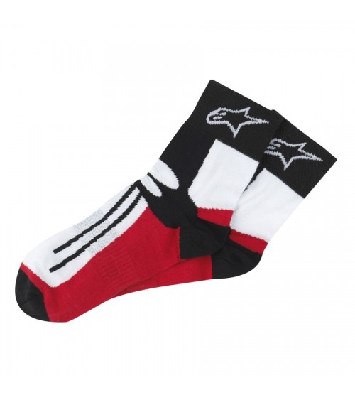 Alpinestars Racing Road Short Red / White / Black Socks