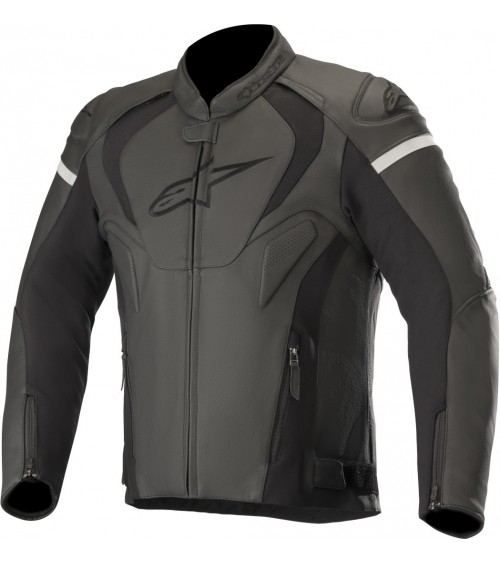 Alpinestars JAWS V3 Black / Black Leather Jacket