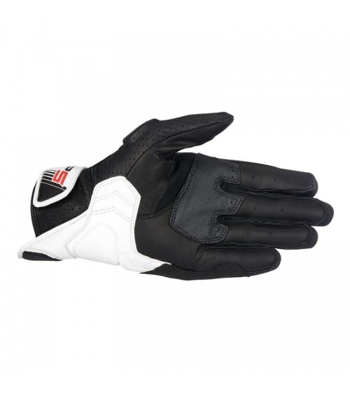 Alpinestars SP-5 Black / White / Red Leather Glove