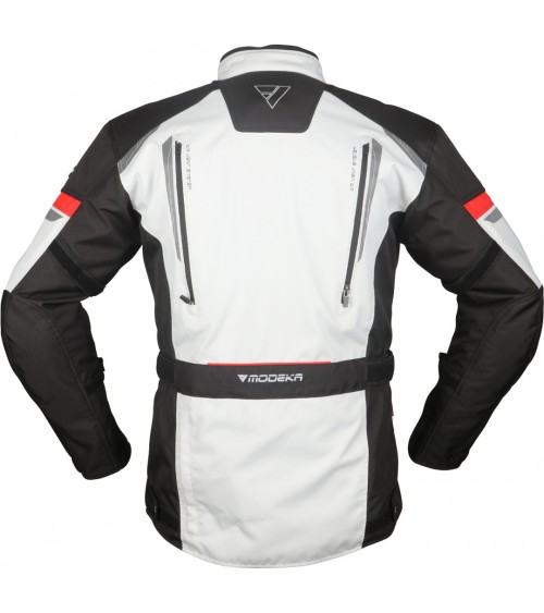 Modeka Striker II Light Grey / Black Jacket