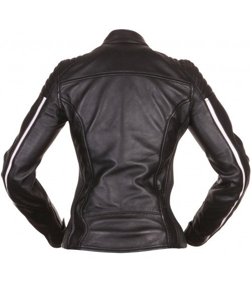 Modeka Alva Lady Black / White Leather Jacket