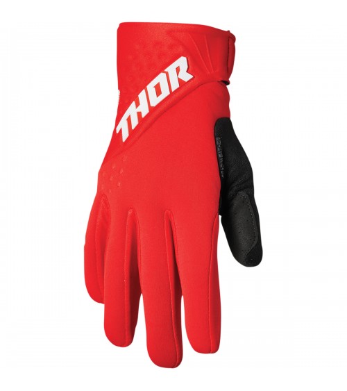 Thor Spectrum Cold Weather Red / White Glove