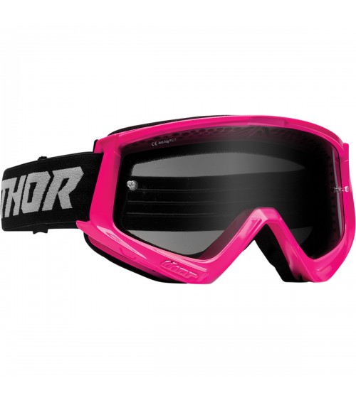 Thor Combat Sand Racer Fluo Pink / Gray Goggle