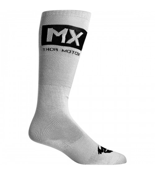 Thor MX Cool Sock Gray / Black