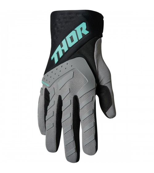 Thor Junior Spectrum Gray / Black / Mint Glove