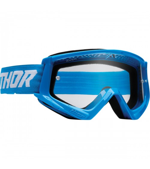 Thor Junior Combat Racer Blue / White Goggle