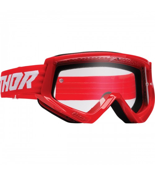 Thor Junior Combat Racer Red / White Goggle