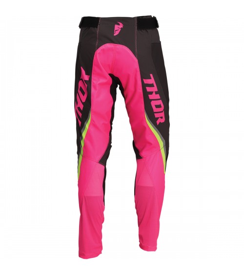 Thor Women's Pulse Rev Charcoal / Fluo Pink Pants