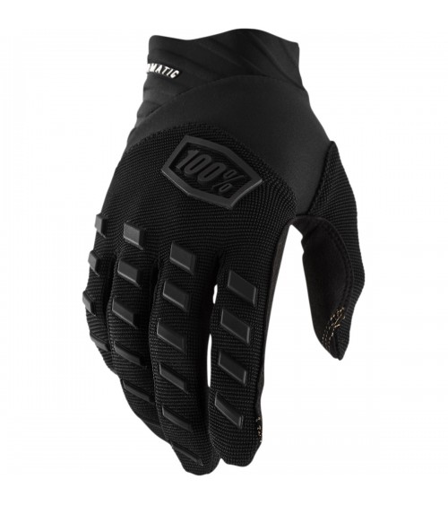 100% Airmatic Black / Charcoal Glove