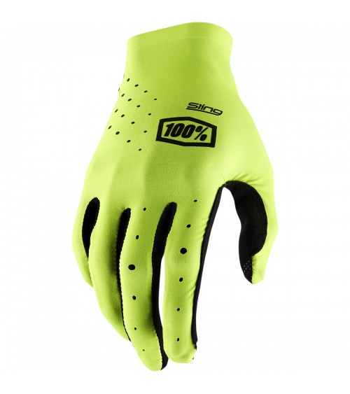 100% Sling MX Fluo Yellow Glove