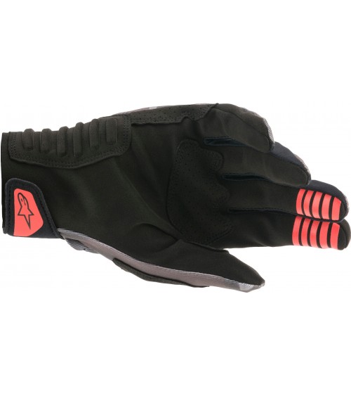 Alpinestars SMX-E Gray Camo/Red Fluo Glove