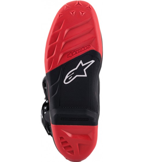Alpinestars Tech 7 Black / Cool Gray / Red Boot