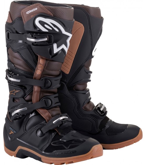 Alpinestars Tech 7 Enduro Black / Dark Brown Boot