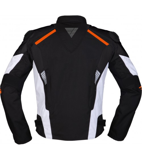 Modeka Lineos Black / White / Orange Jacket