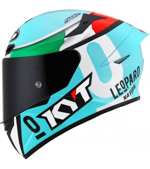 KYT TT-Course Leopard Replica Tricolor
