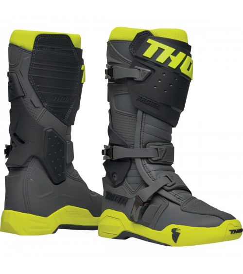 Thor Radial Gray / Yellow Boots