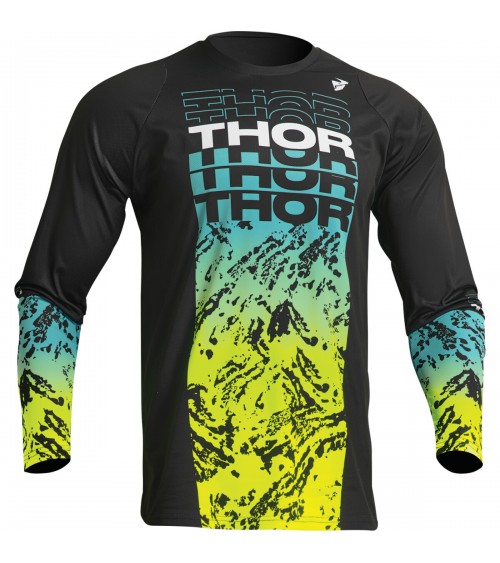 Thor Sector Atlas Black / Teal Jersey