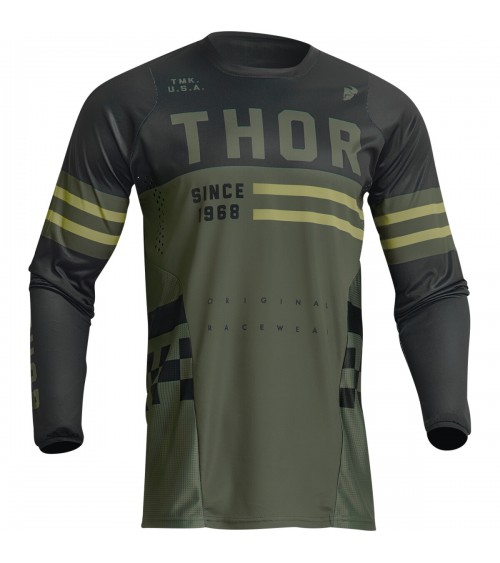 Thor Junior Pulse Combat Army / Black Jersey