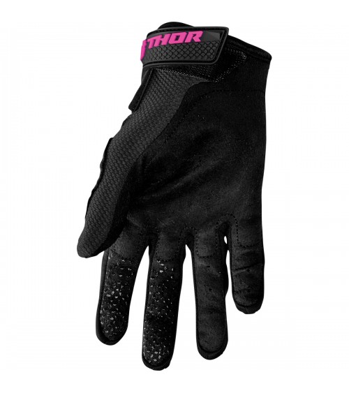 Thor Women's Sector Black / Pink Gloves