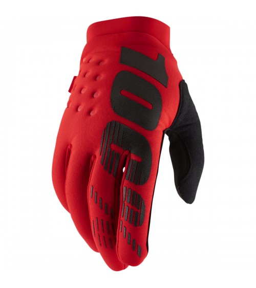 100% Brisker Red Glove