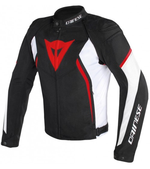Dainese Avro D2 Tex Black / White / Red Jacket