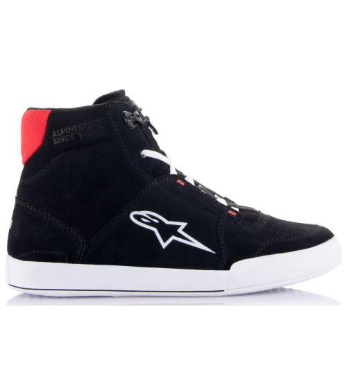 Alpinestars Chrome Black / White / Bright Red Shoe