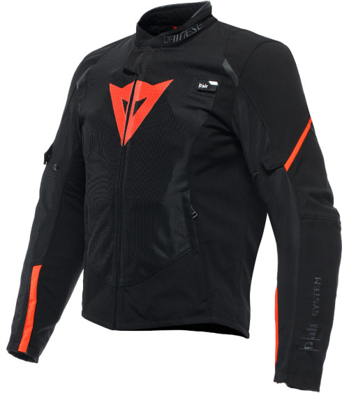Dainese Smart Jacket LS Sport Black / Fluo Red