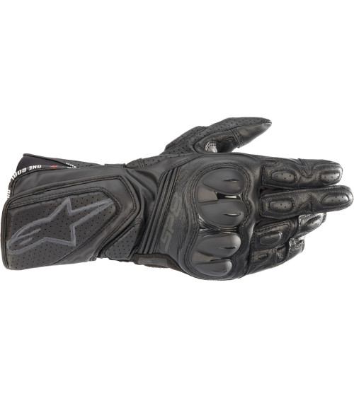 Alpinestars SP-8 V3 Black / Black Leather Glove