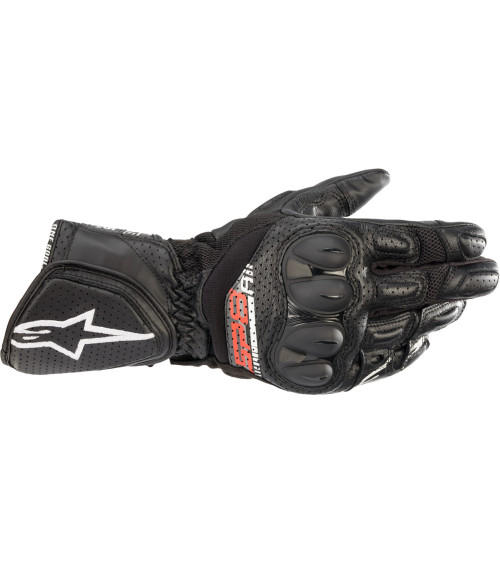 Alpinestars SP-8 V3 Air Black Leather Glove