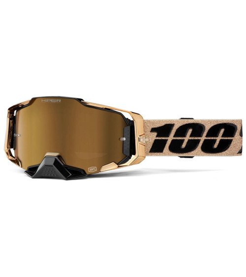 100% Armega Hiper Bronze Mirror Bronze Goggle