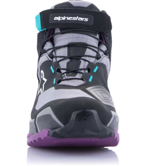 Alpinestars Stella CR-X Drystar Black / Gray / Purple Shoe