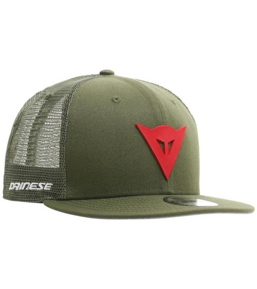 Dainese 9Fifty Trucker Green / Red Snapback Cap