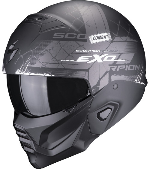 Scorpion Exo-Combat II Xenon Matt Black / White
