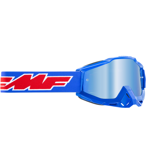 FMF Goggle Powerbomb Rocket Blue Smoke Blue Lens