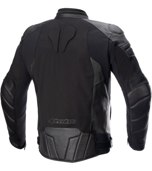 Alpinestars Proton WP Black / Dark Gray Leather Jacket