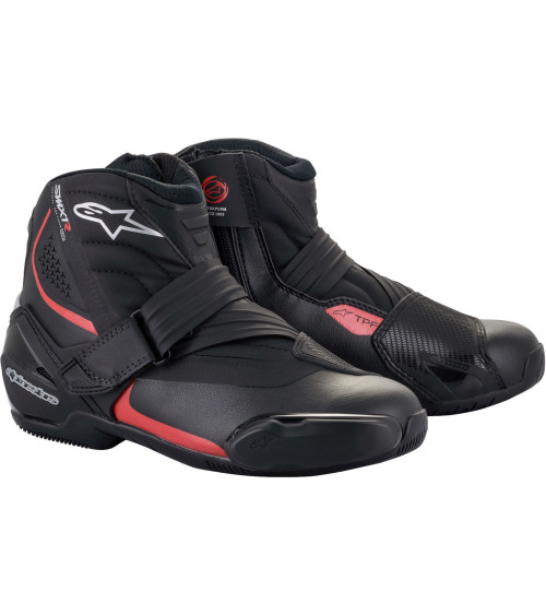 Alpinestars SMX-1 R V2 Black / Red Shoe