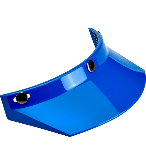 Biltwell Snap Moto Helmet Visor Blue
