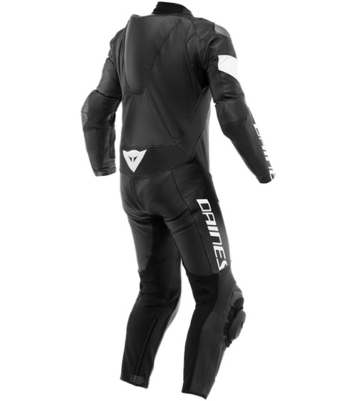 Dainese Tosa 1PC Perf. Black / White Leather Suit
