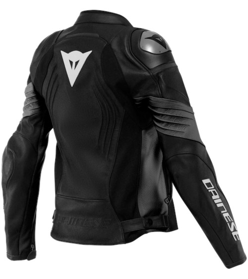 Dainese Racing 4 Perf. Lady Black Leather Jacket