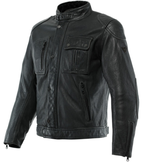 Dainese Atlas Black Leather Jacket