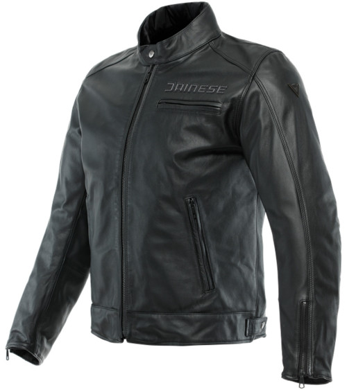 Dainese Zaurax Black Leather Jacket