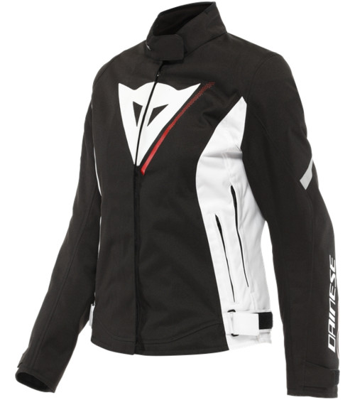 Dainese Veloce D-Dry Lady Black / White / Lava Red Jacket
