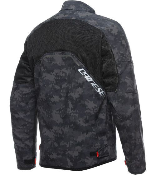 Dainese Ignite Air Camo Grey / Black / Fluo Red Reflex Jacket