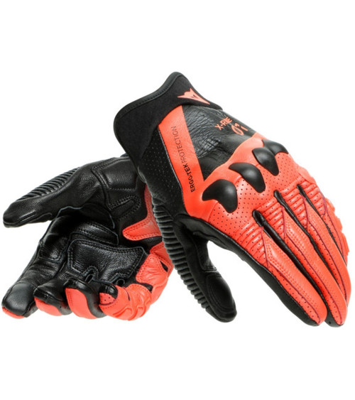 Dainese X-Ride Black / Fluo Red Gloves