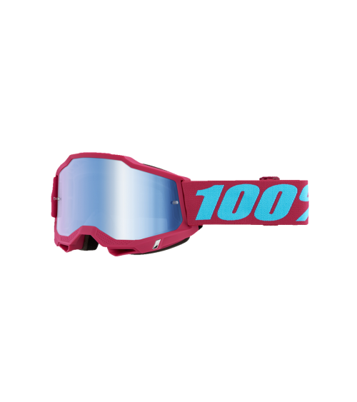 100% Accuri 2 Excelsior Blue Mirror Lens Goggle