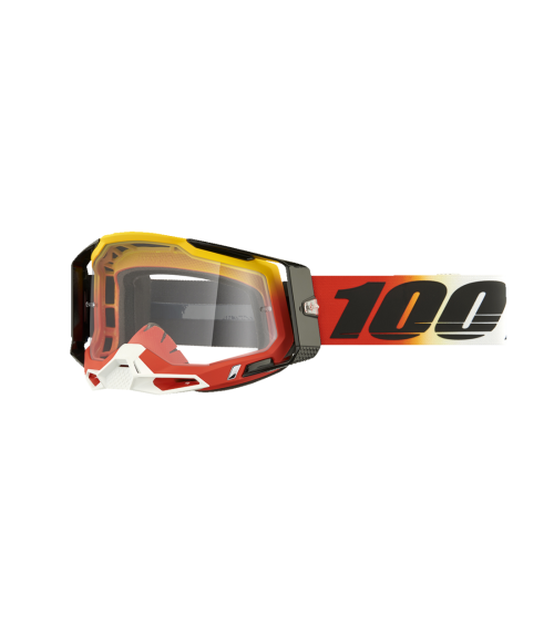 100% Racecraft 2 Ogusto Clear Lens Goggle