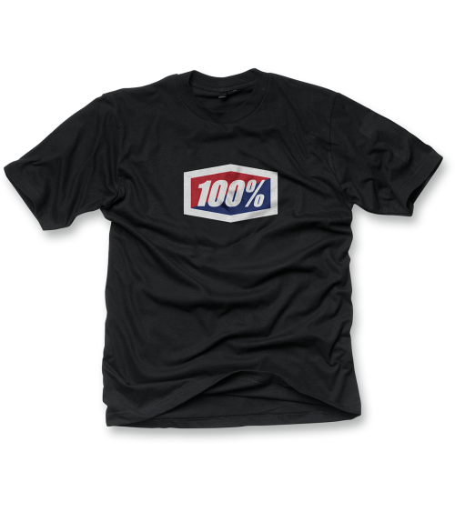 100% Official Black T-Shirt