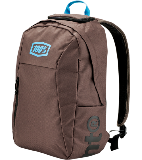 100% Skycap Grey Backpack