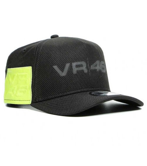 Dainese VR46 9Forty Black / Fluo Yellow Cap
