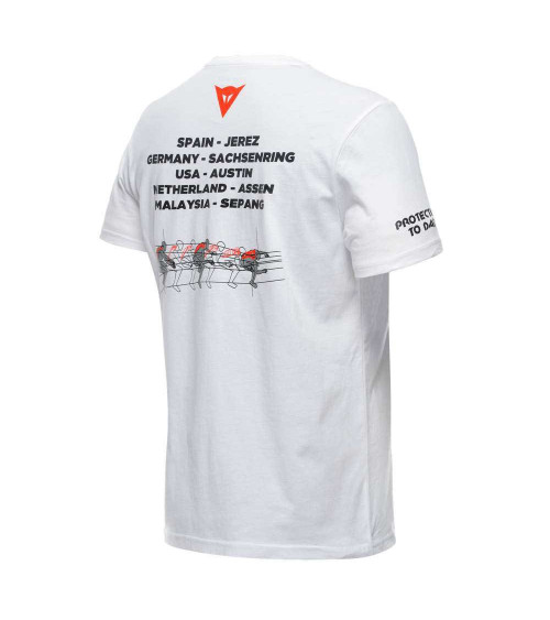 Dainese Racing White T-Shirt
